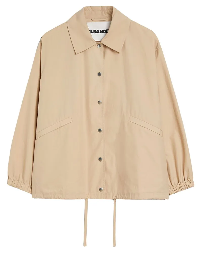 Jil Sander Jacke mit Logo-Print - Nude Nude
