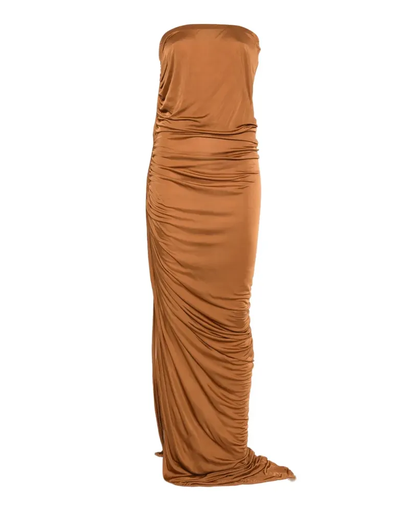 Rick Owens Lilies draped maxi dress - Braun Braun
