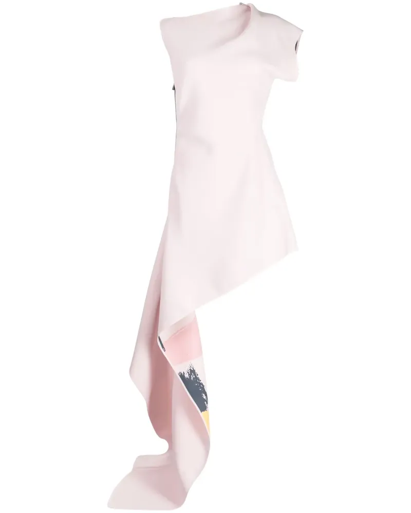 Maticevski Indicative Cut Away Kleid - Rosa Rosa