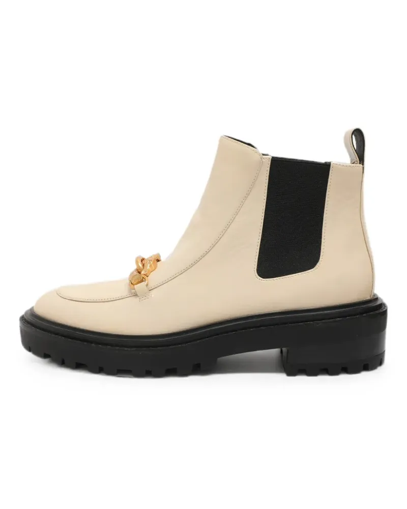 Tory Burch Jessa chelsea boots - Nude Nude