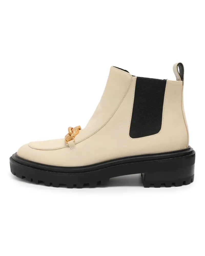 Tory Burch Jessa chelsea boots - Nude Nude