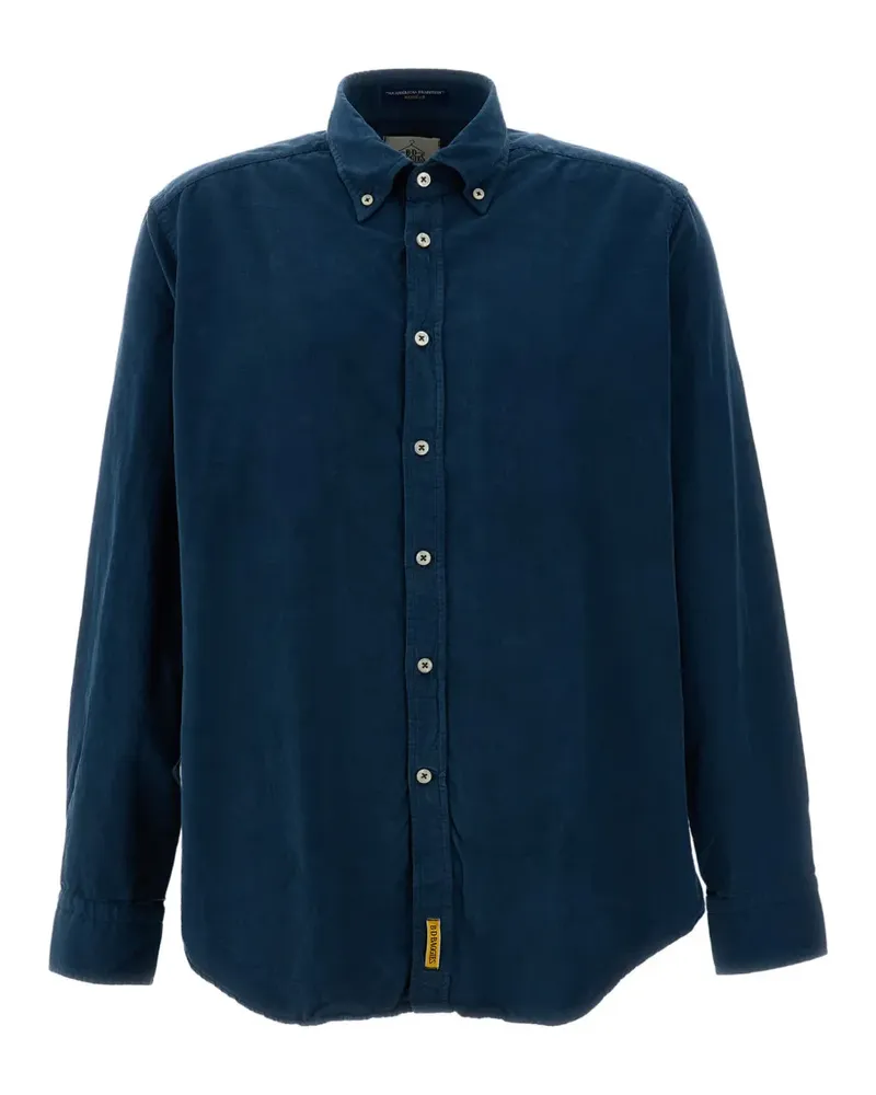 B.D. Baggies Bradford Hemd aus Cord - Blau Blau