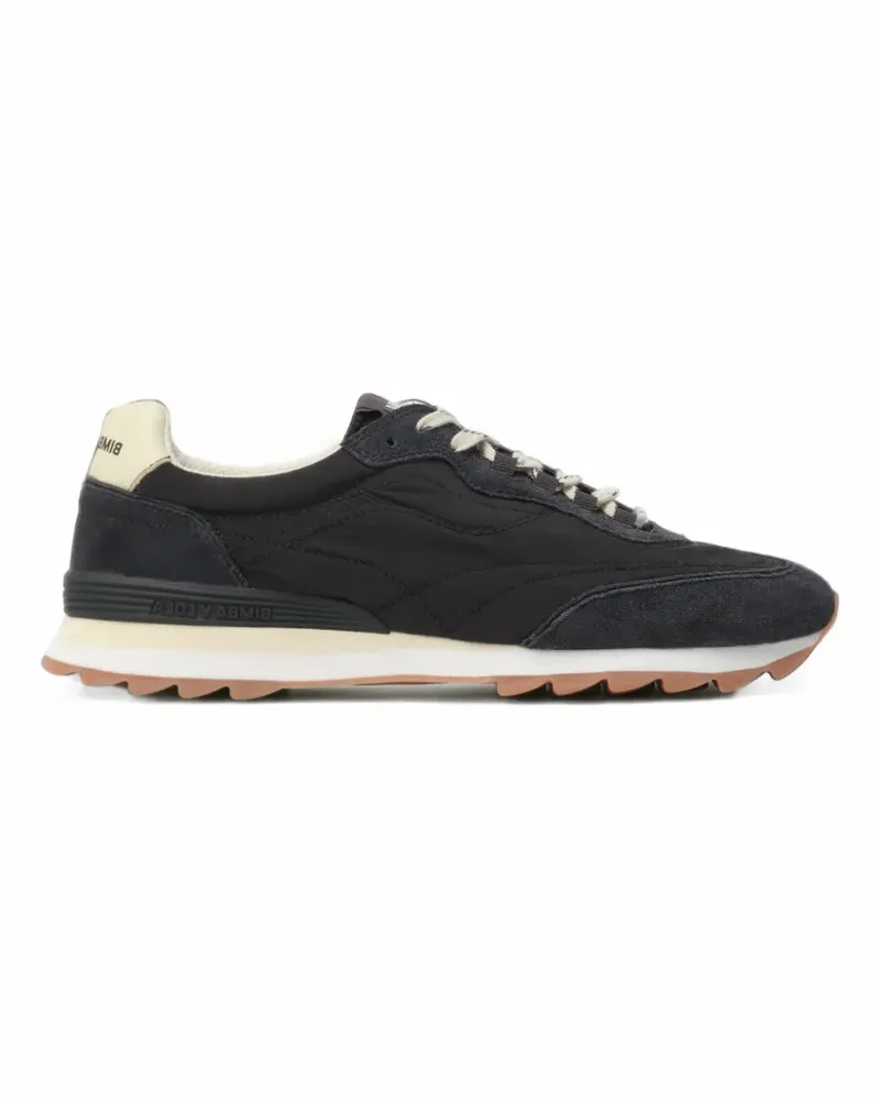 BIMBA Y LOLA Sneakers Größe 13 23 aus Wildleder und anthrazitfarbenem Stoff - Schwarz Schwarz