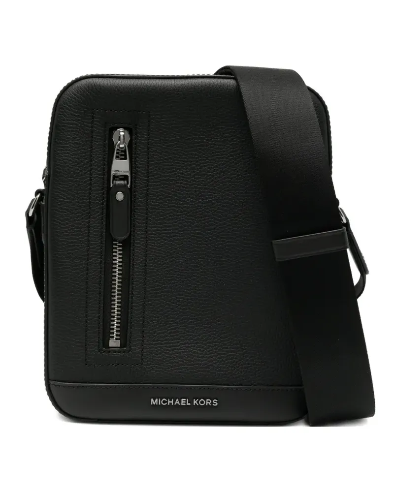Michael Kors Hudson Kuriertasche - Schwarz Schwarz