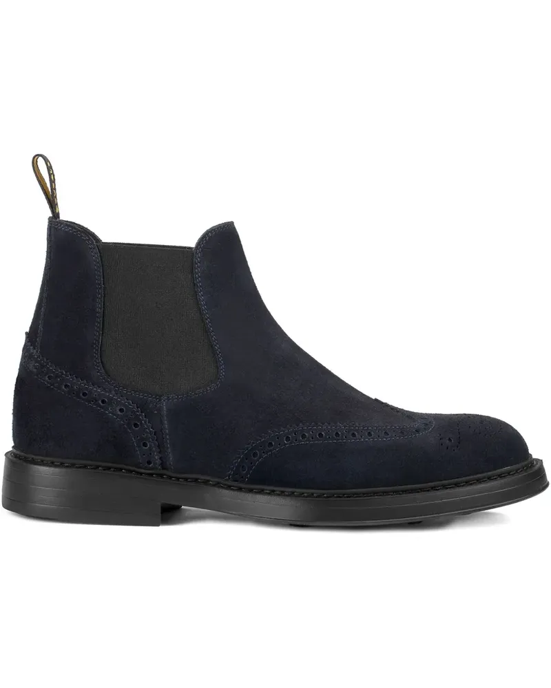 Doucal´s suede chelsea boots - Blau Blau