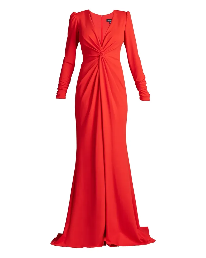 Tadashi Shoji Bates Abendkleid - Rot Rot