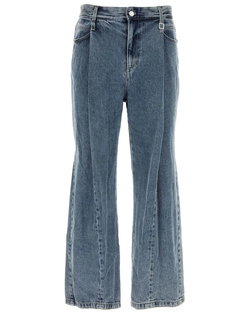Wooyoungmi Jeans mit Faltendetail - Blau Blau
