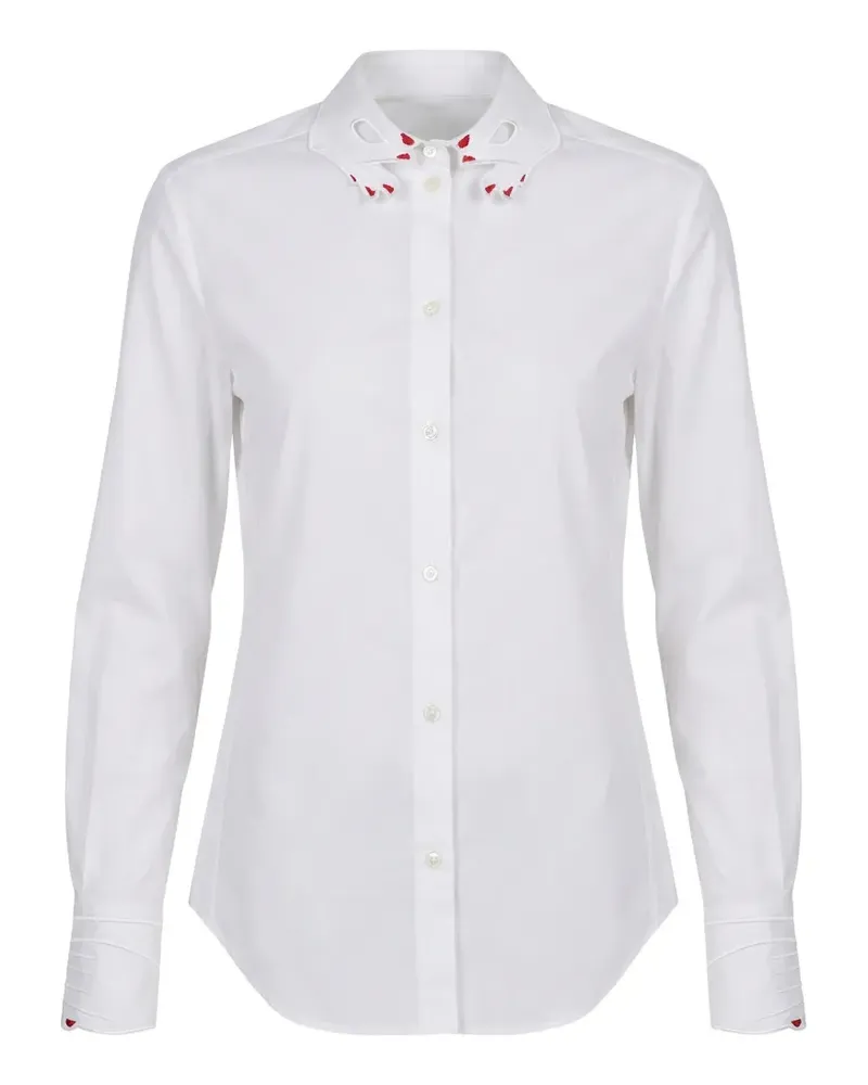 Vivetta hand-embroidered shirt - Weiß Weiß