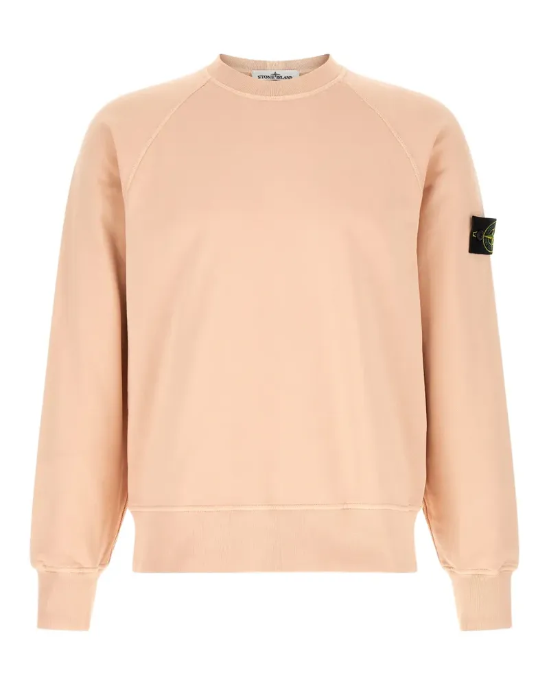Stone Island Sweatshirt mit Rundhalsausschnitt - Nude Nude