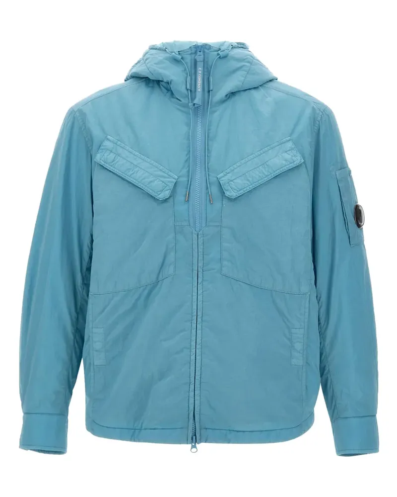 C.P. Company Kapuzenjacke mit Kordelzug - Blau Blau