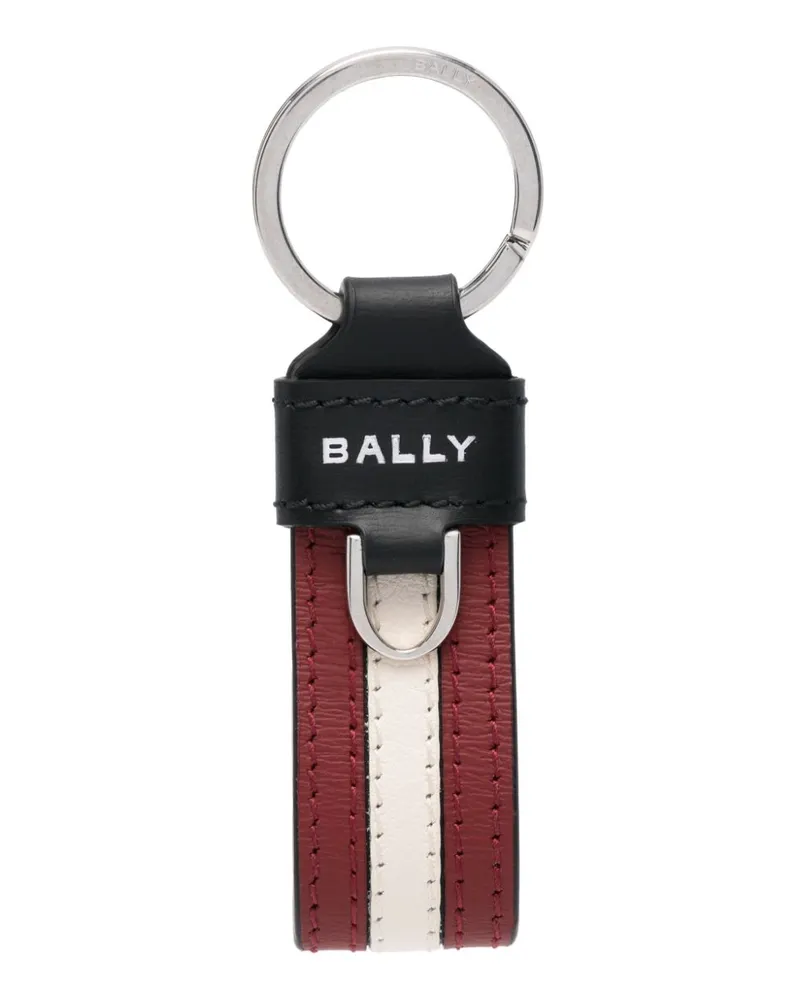 Bally Schlüsselanhänger mit Logo-Print - Rot Rot