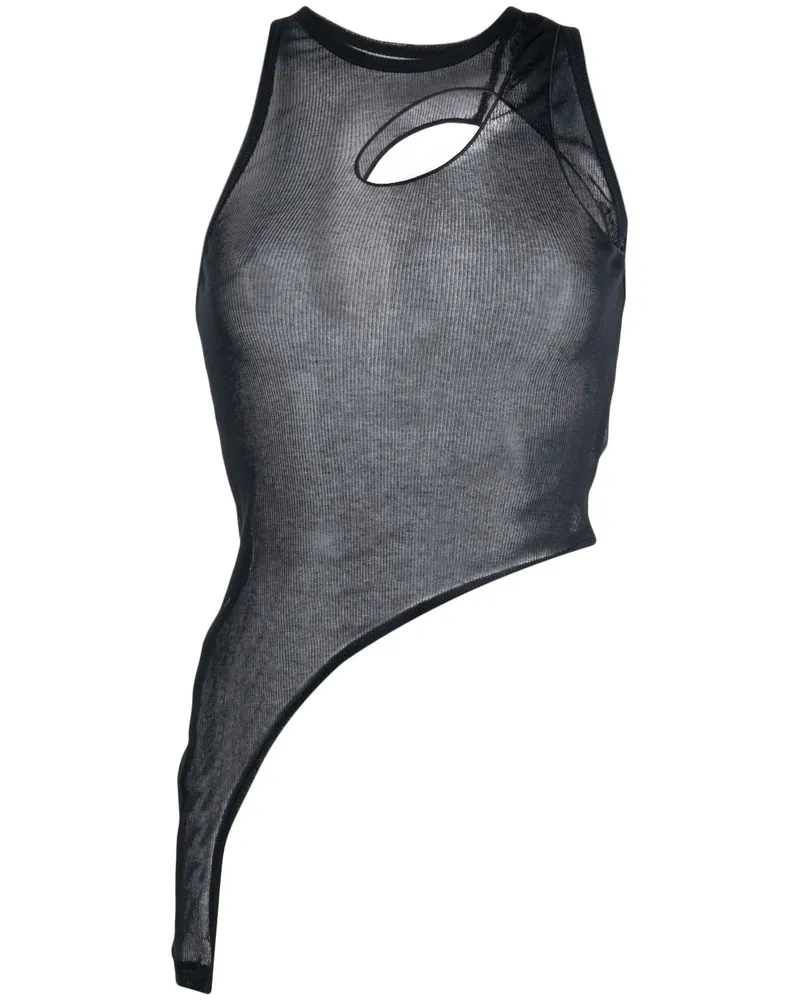Dion Lee Klassisches Top - Schwarz Schwarz