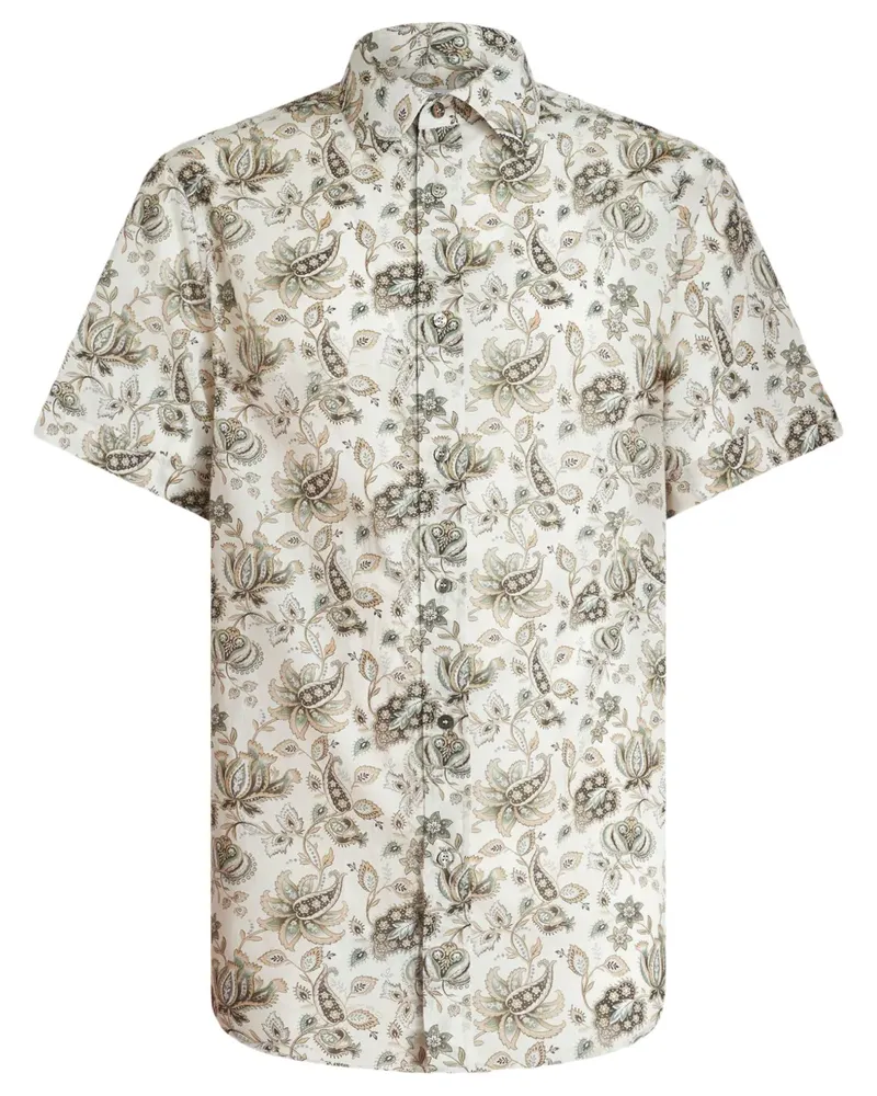 Etro Hemd mit Paisley-Print - Nude Nude