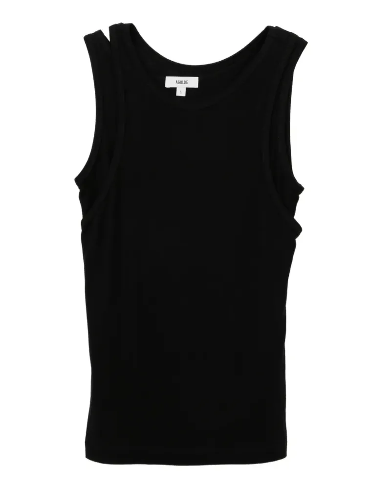 AGOLDE Finch Tanktop - Schwarz Schwarz