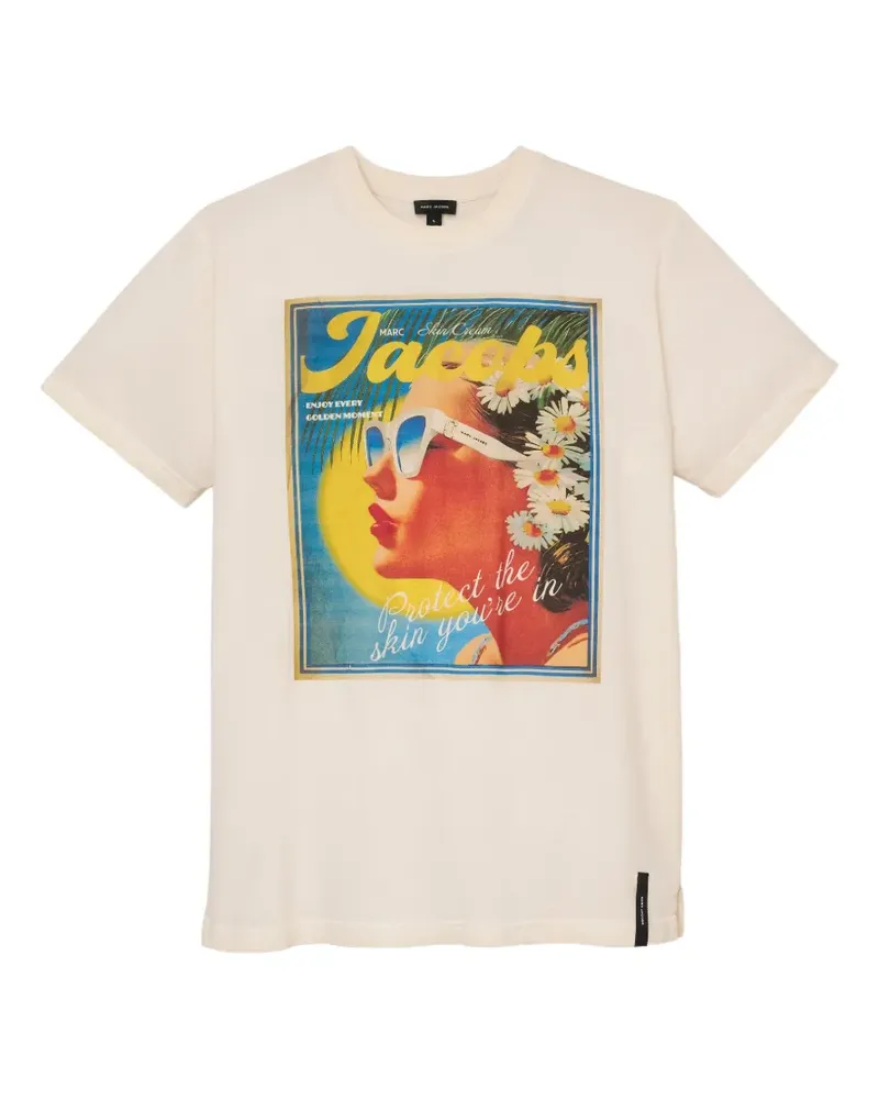 Marc Jacobs Sun Poster T-shirt - Weiß Weiß