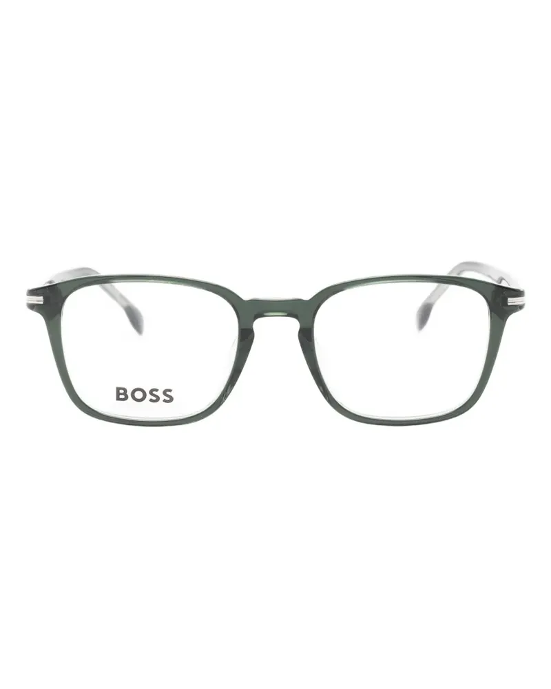 HUGO BOSS square-frame glasses - Grün Grün