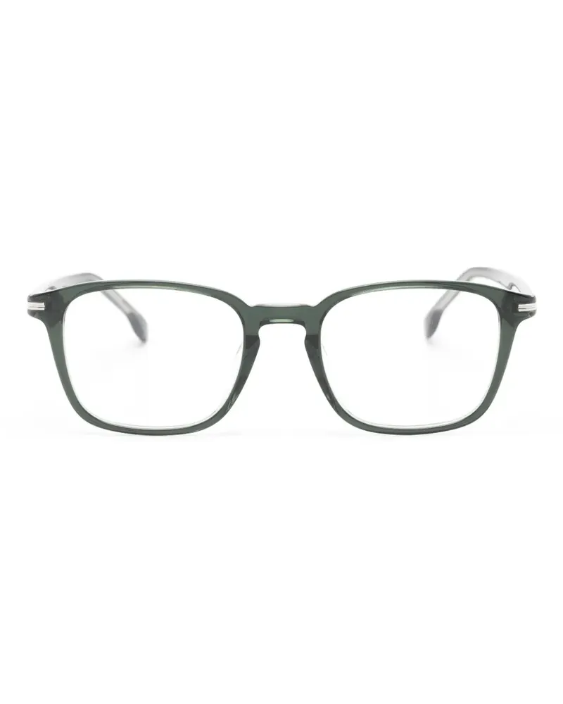 HUGO BOSS square-frame glasses - Grün Grün