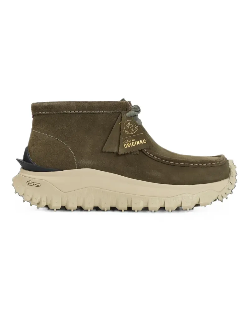Moncler x Clarks Originals Trailgrip Wallabee GTX desert boots - Grün Grün
