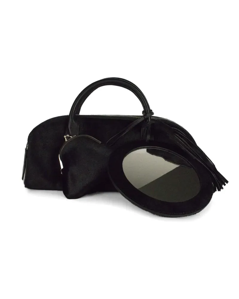 Fidan Novruzova Eliza Schultertasche - Schwarz Schwarz