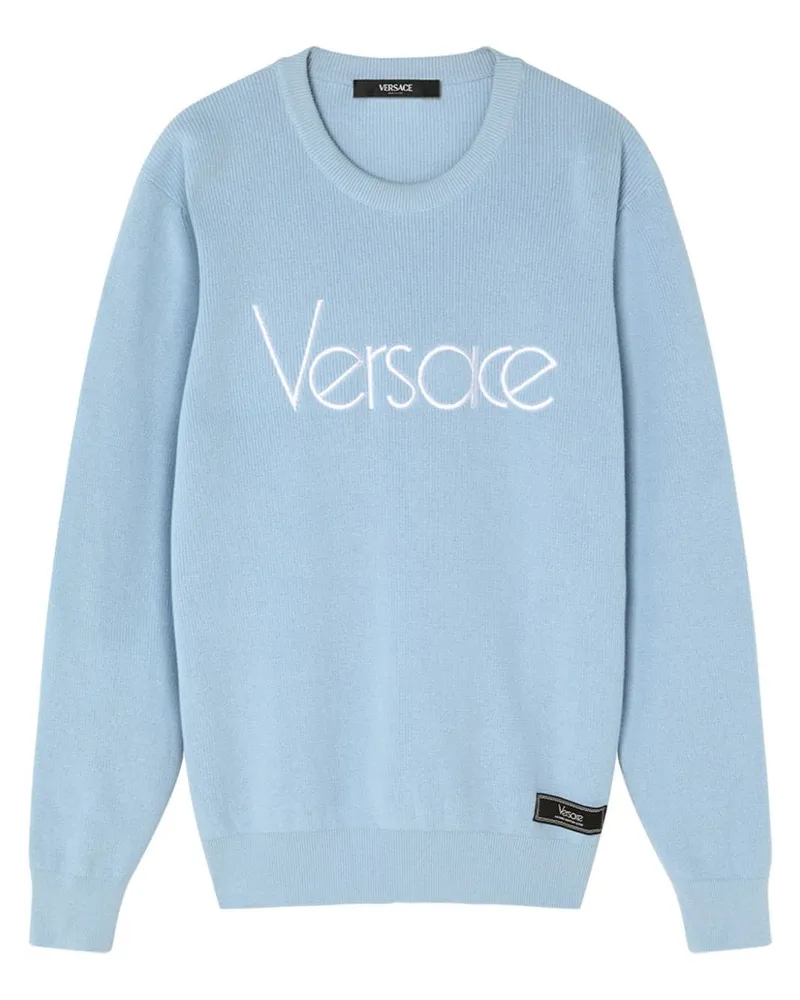 Versace 1979 Re-Edition Logo jumper - Blau Blau