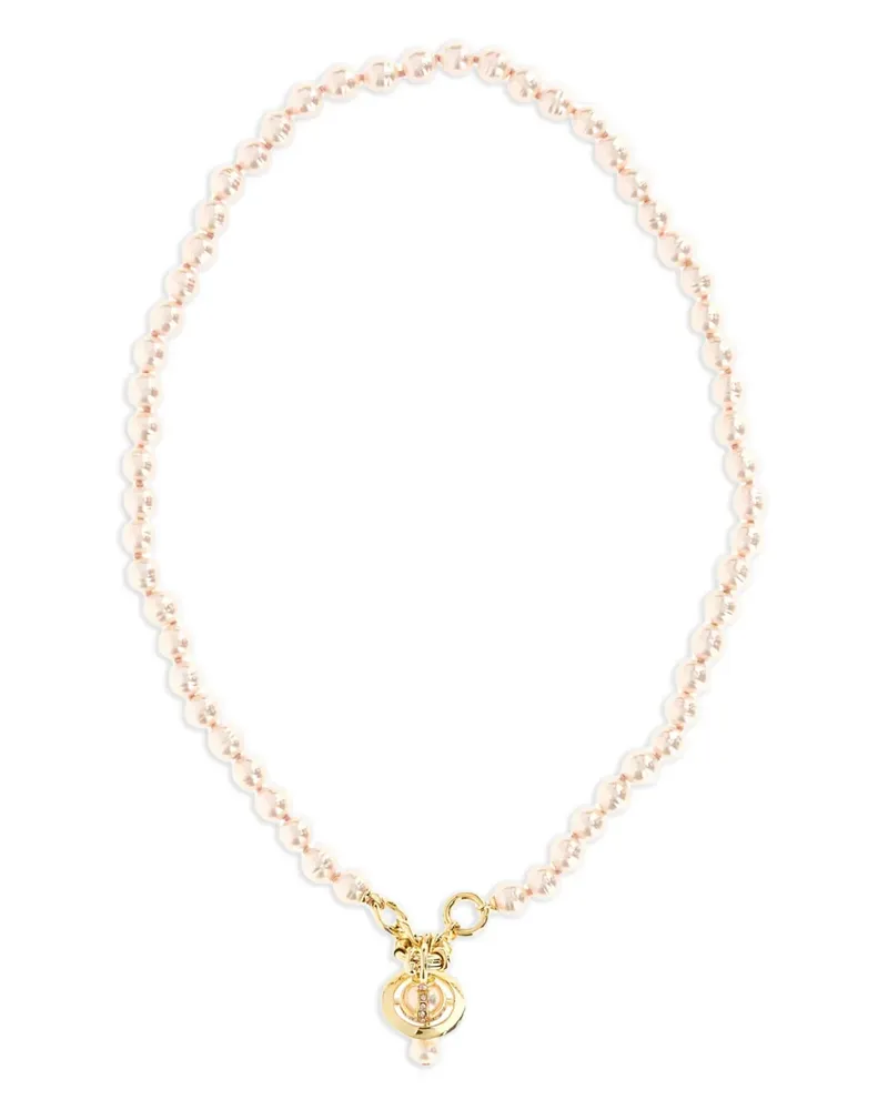 Vivienne Westwood pearl orb necklace - Gold Gold
