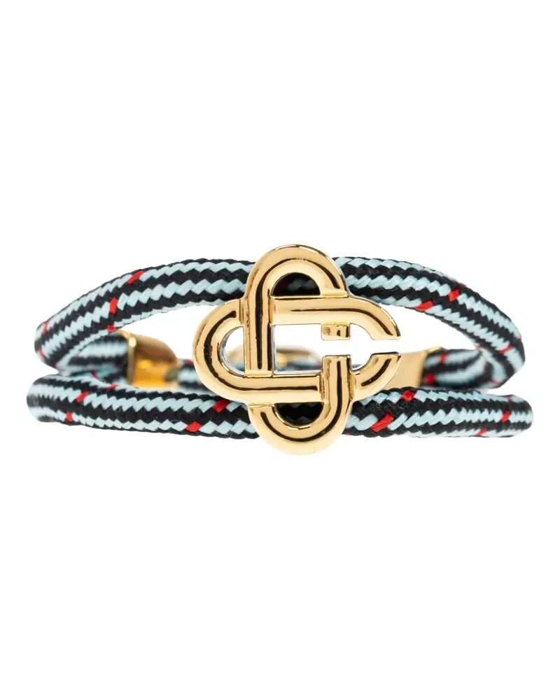 Casablanca Paris Armband mit Logo-Schild - Gold Gold