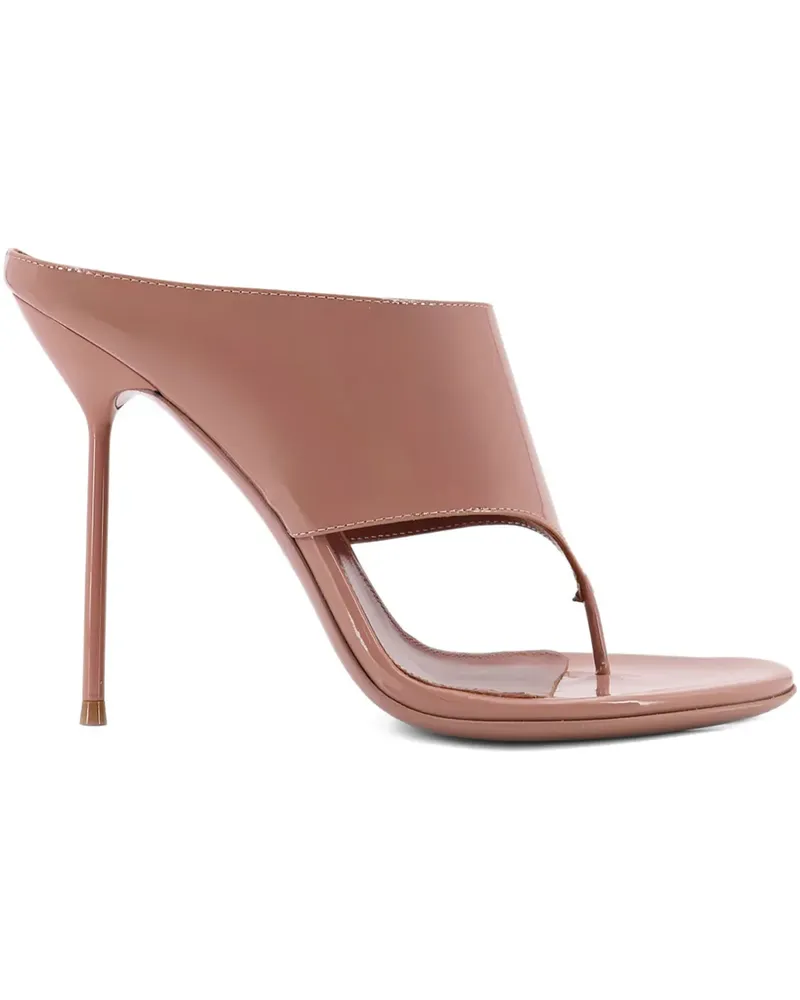 Paris Texas Sandalen mit Zehensteg - Rosa Rosa