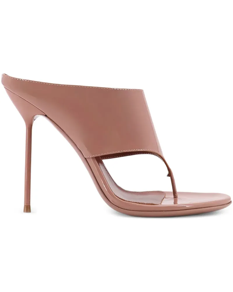 Paris Texas Sandalen mit Zehensteg - Rosa Rosa