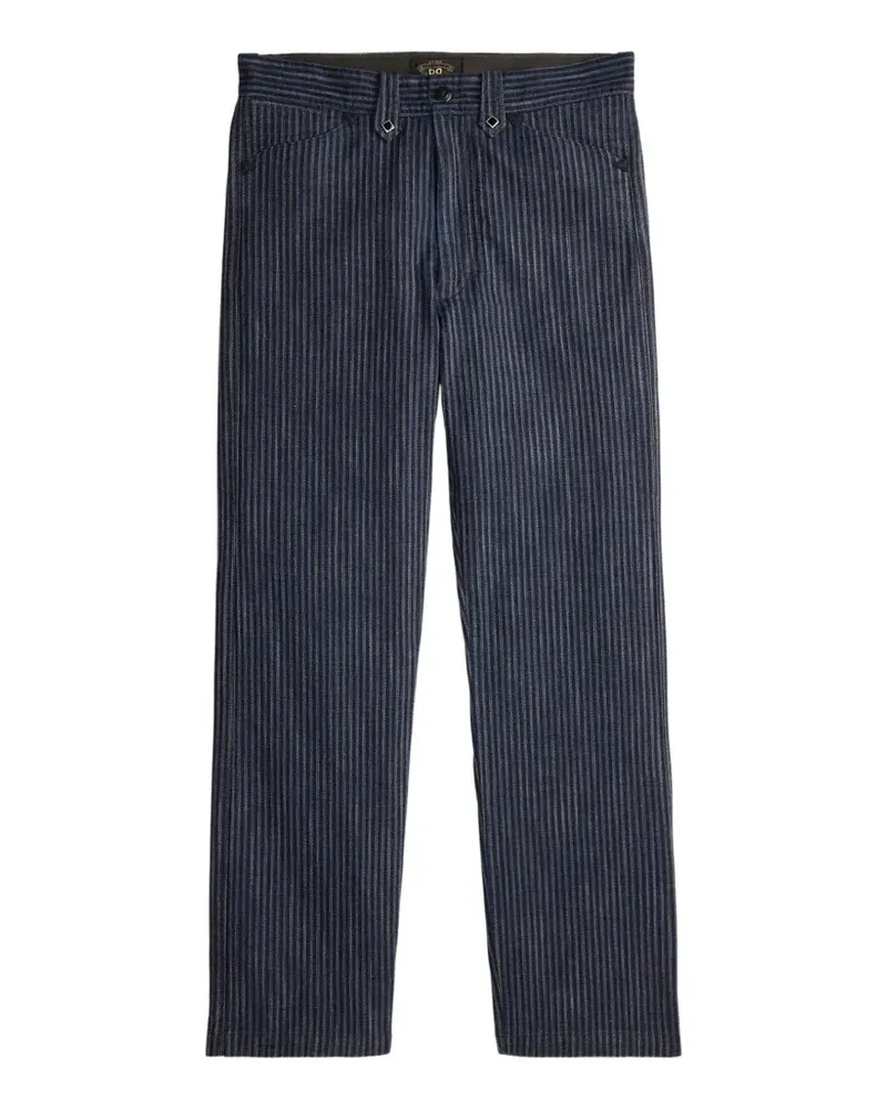 Ralph Lauren Hose mit Nadelstreifen - Blau Blau