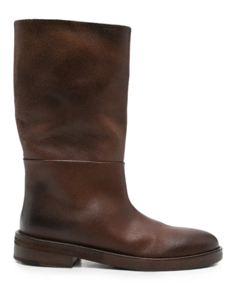 Marsèll Stiefel aus Leder - Braun Braun