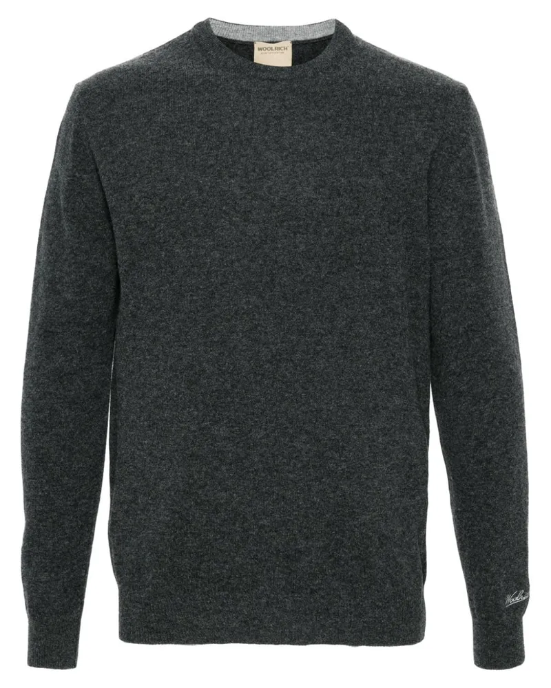 Woolrich Pullover mit rundem Ausschnitt - Grau Grau