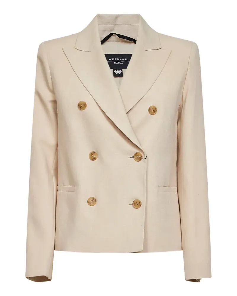 Max Mara Nembi double-breasted blazer - Nude Nude