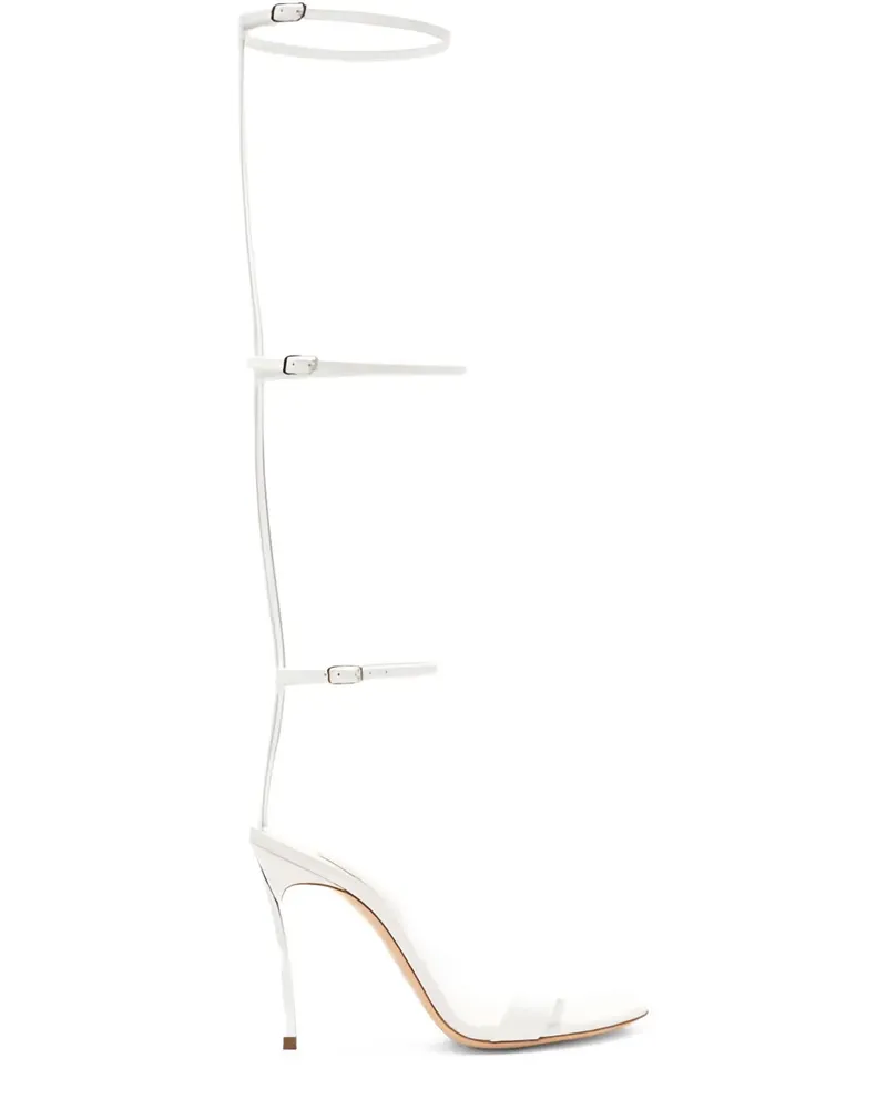 Casadei Sandalen mit hohem Absatz - Weiß Weiß