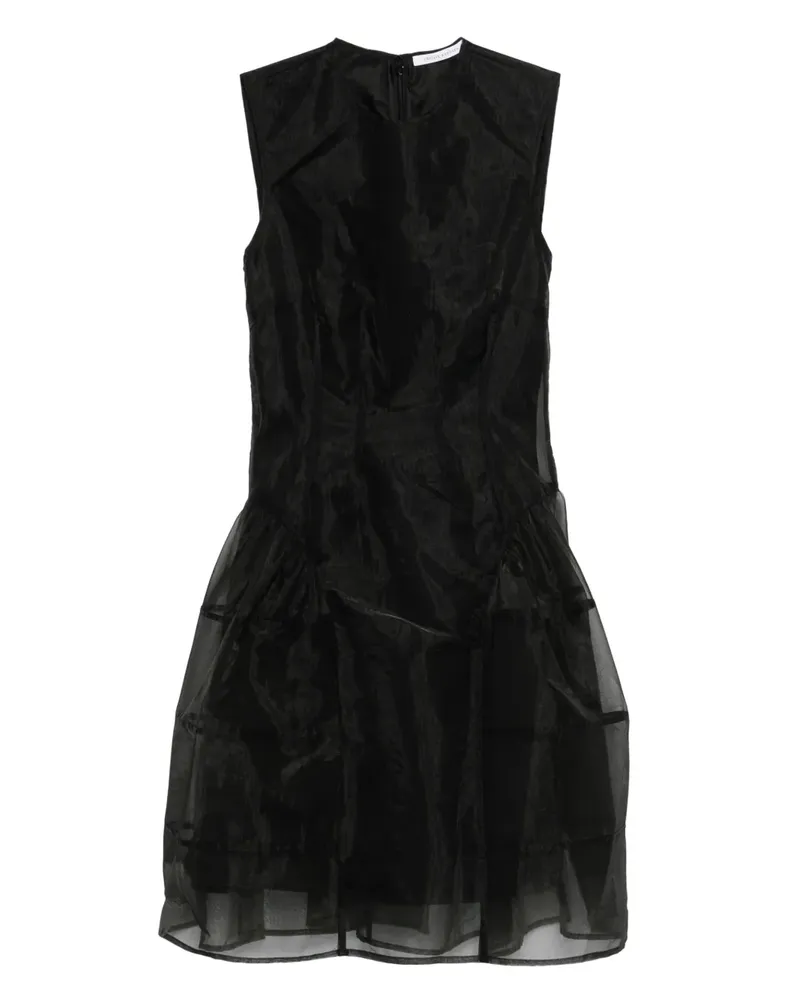 Cecilie Bahnsen crew-neck mini dress - Schwarz Schwarz