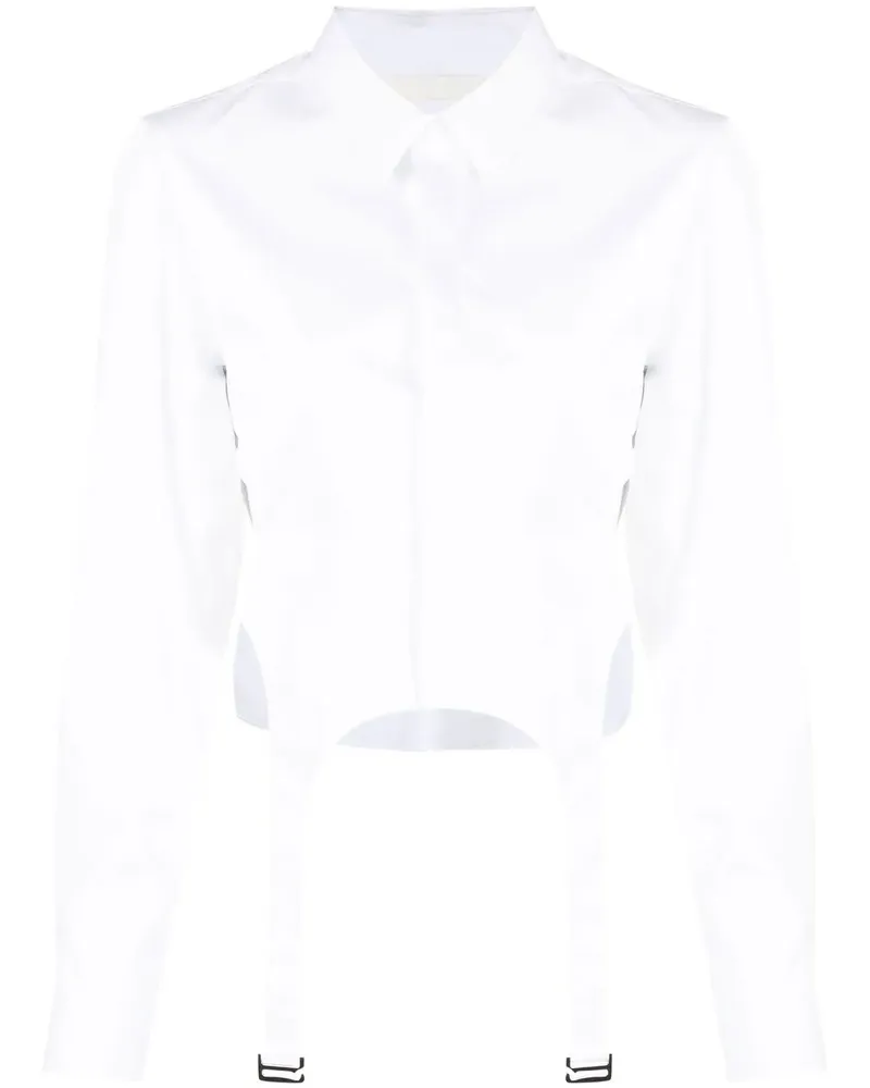 Dion Lee Klassisches Hemd - Weiß Weiß