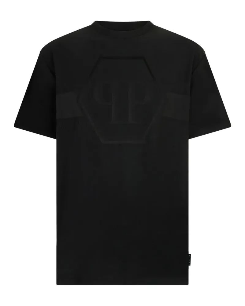 Philipp Plein T-Shirt mit rundem Ausschnitt - Schwarz Schwarz