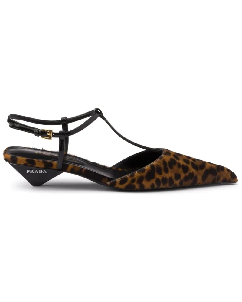 Prada Slingback-Pumps 35mm - Braun Braun