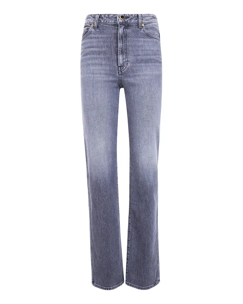 KHAITE Danielle Straight-Leg-Jeans - Grau Grau