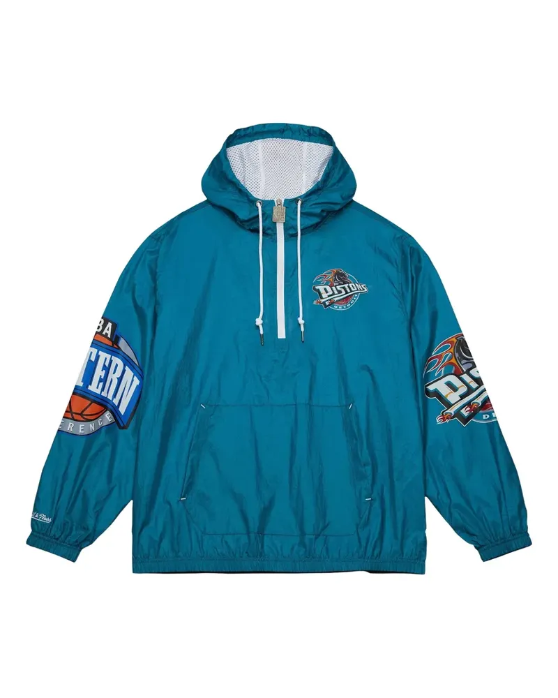 Mitchell & Ness Detroit Pistons Hardwood Classics Team OG 2.0 Hoodie - Blau Blau