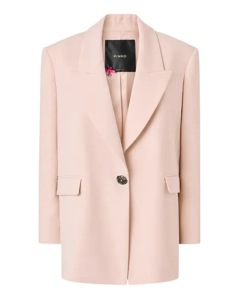 Pinko embellished-button blazer - Rosa Rosa