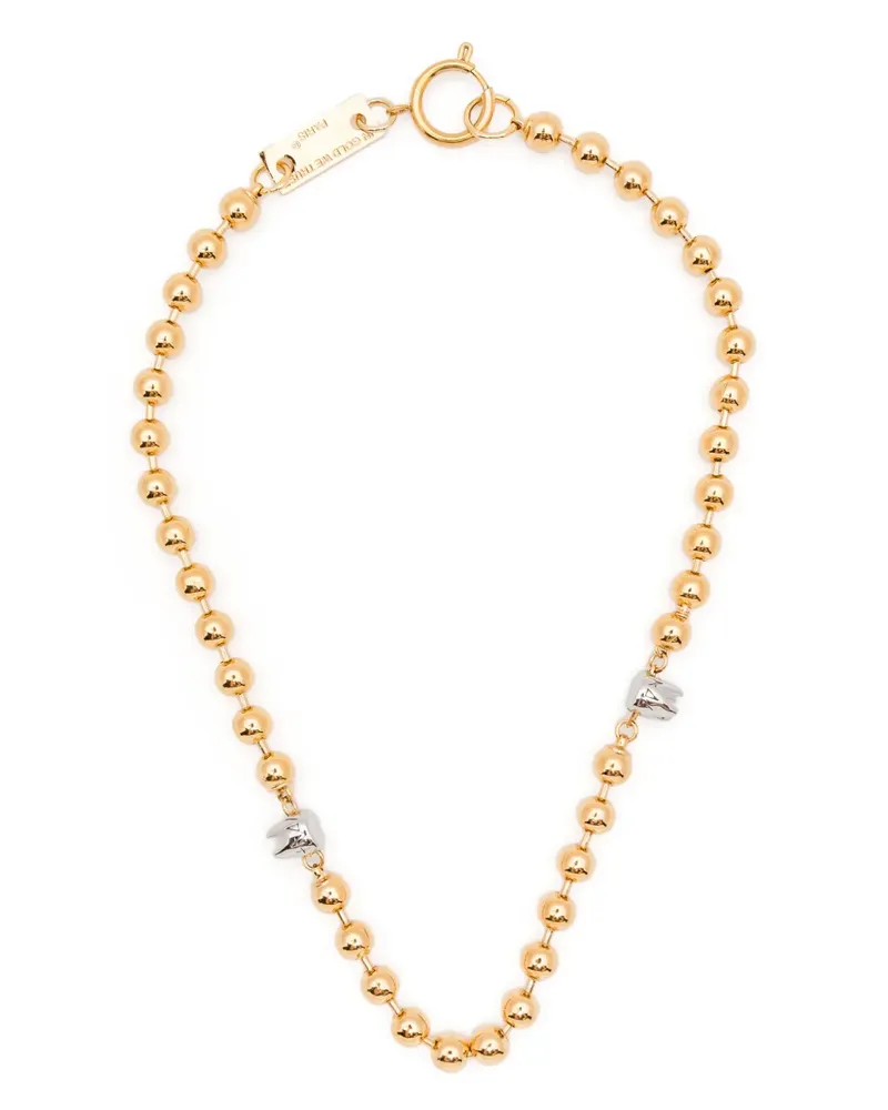 In Gold We Trust Paris Sacred Tooth Halskette Gold