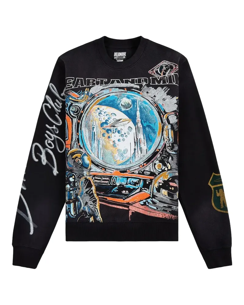 Billionaire Boys Club explore graphic sweatshirt - Schwarz Schwarz
