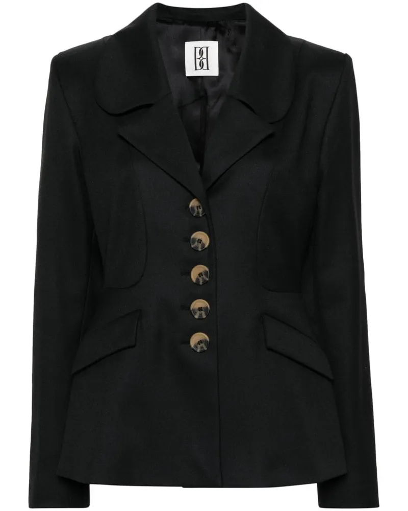 By Malene Birger Adrienna einreihiger Blazer - Schwarz Schwarz