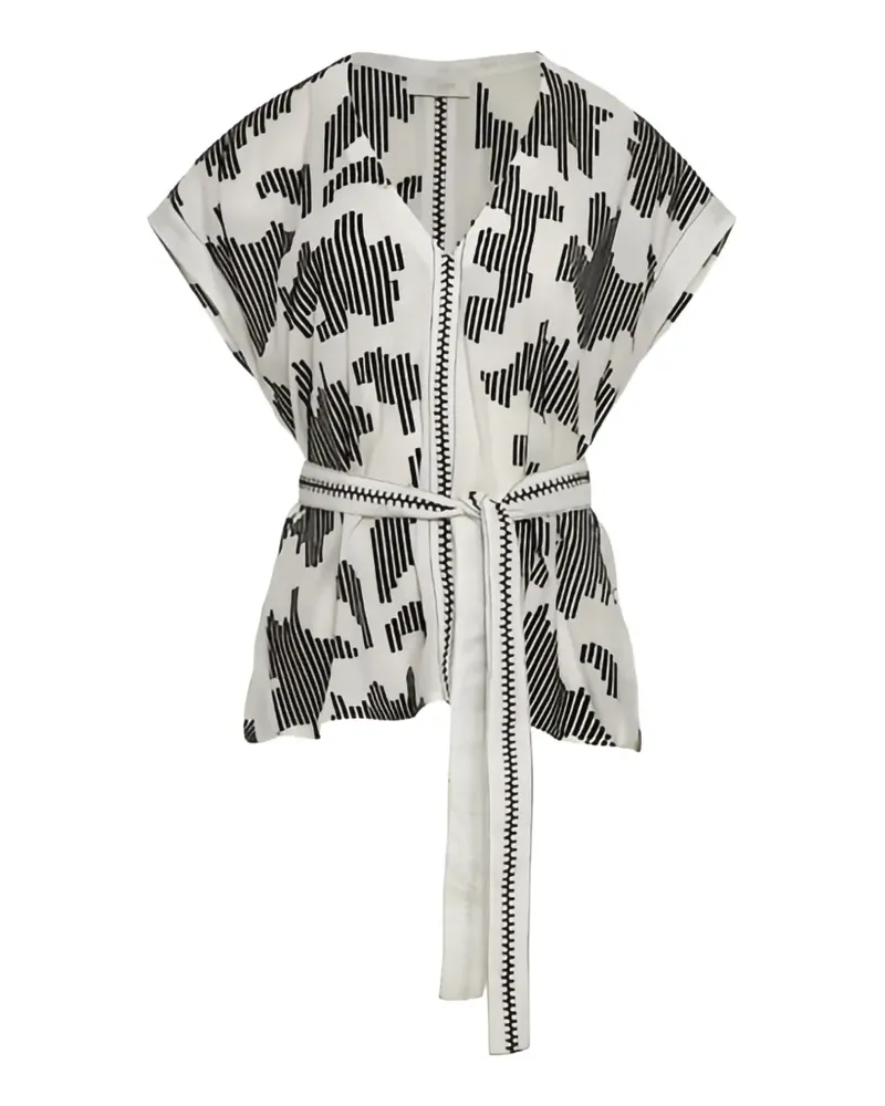 Devotion Celestra Oberteil mit V-Ausschnitt - Weiß Weiß