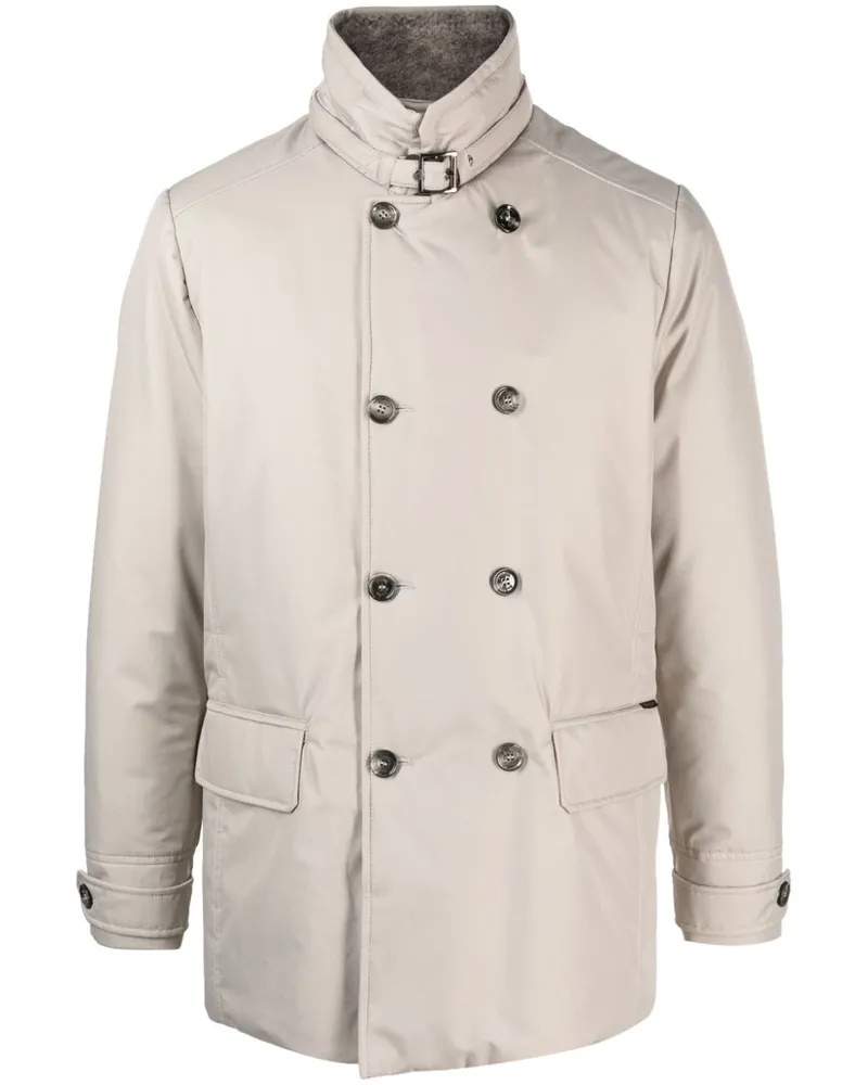 MOORER Gefütterte Kurt-GF Cabanjacke - Nude Nude