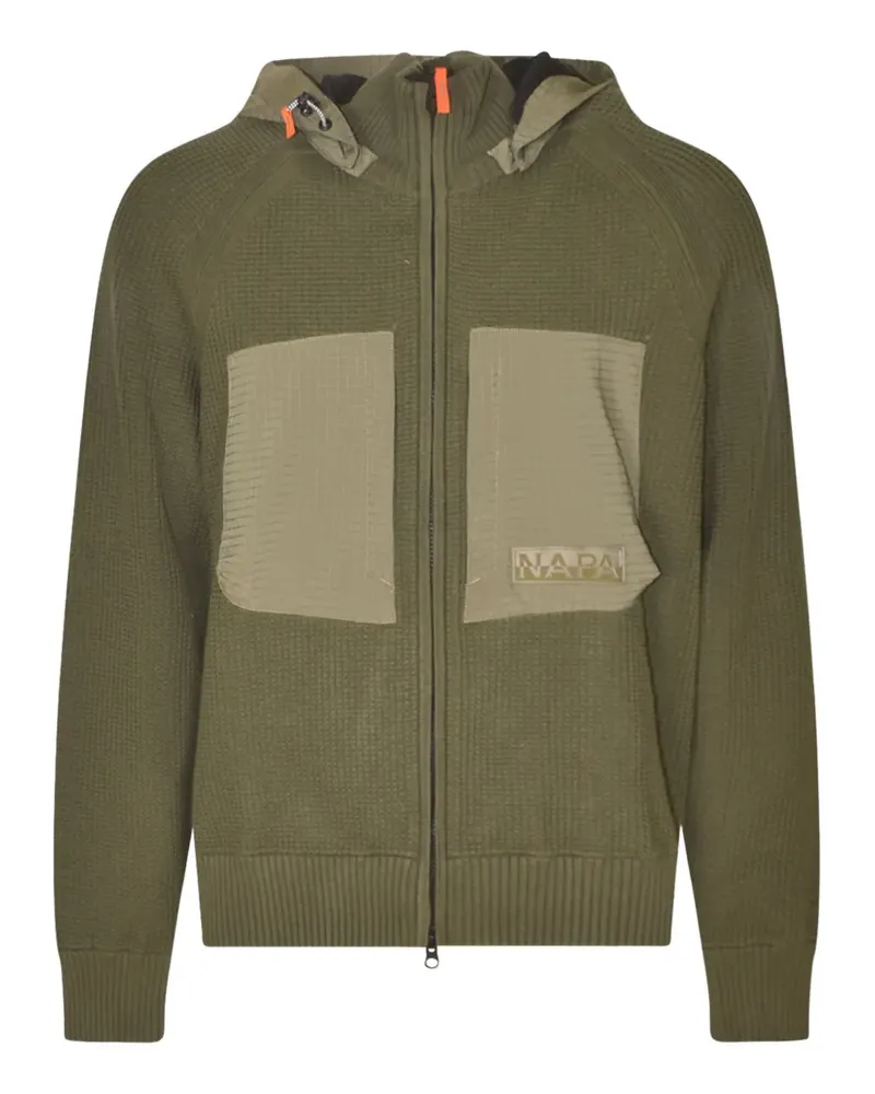 Napapijri Jacke mit aufgesetzten Taschen - Grün Grün