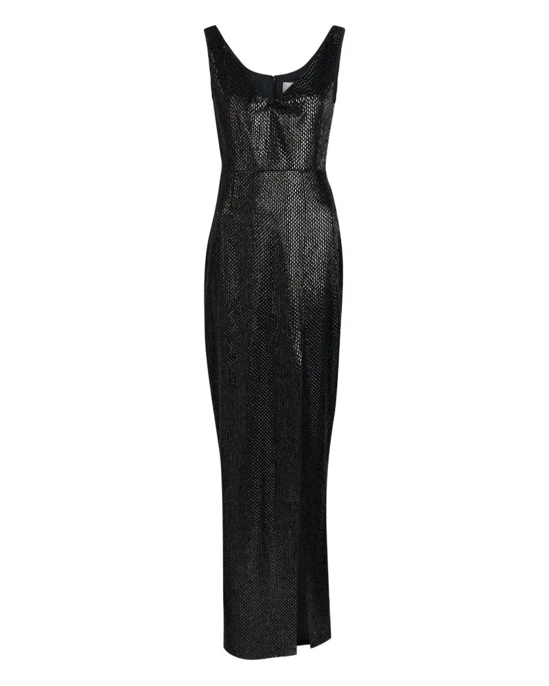 Roland Mouret Maxikleid mit V-Ausschnitt - Grau Grau