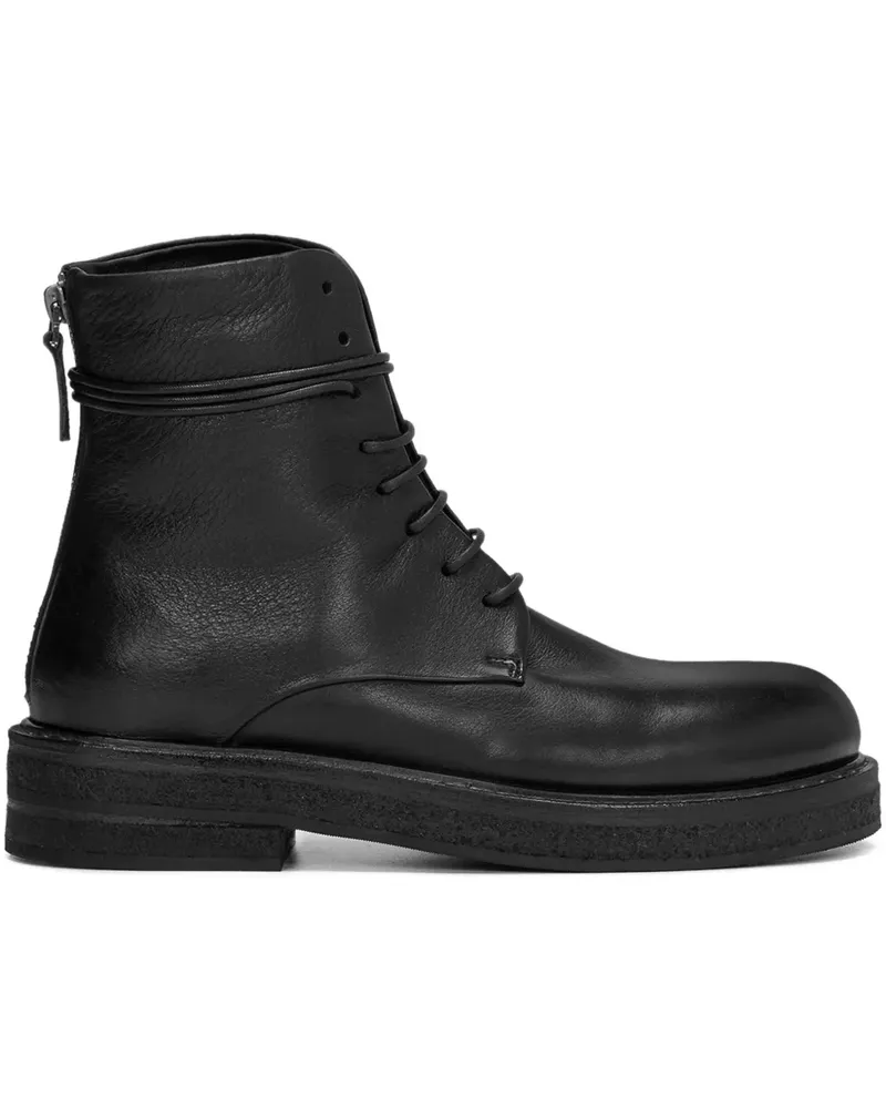 Marsèll Parrucca lace-up zip boots - Schwarz Schwarz