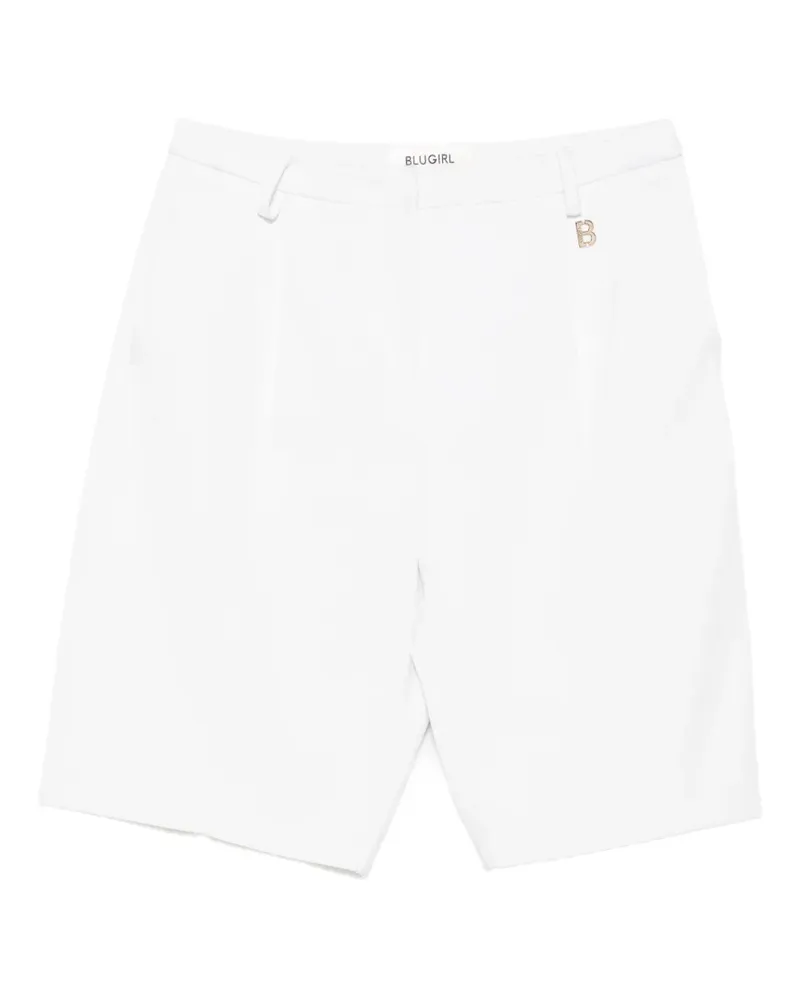 Blumarine Klassische Shorts - Weiß Weiß