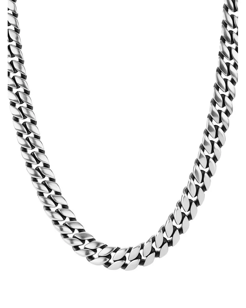 David Yurman Panzerkette 11,5mm - Silber Silber